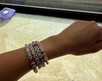 Custom Race Day Bracelet | Personalized Marathon Jewelry