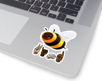 Bee Kind Skin Tones Vinyl Sticker | Indoor Outdoor Decal | 2x2, 3x3, 4x4 Inch Options