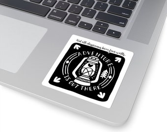 Not All Classrooms Have Four Walls Nature Kiss-Cut Sticker | Water Bottle, Laptop, Helmet Sticker | 2x2, 3x3, 4x4 & 6x6 Inch