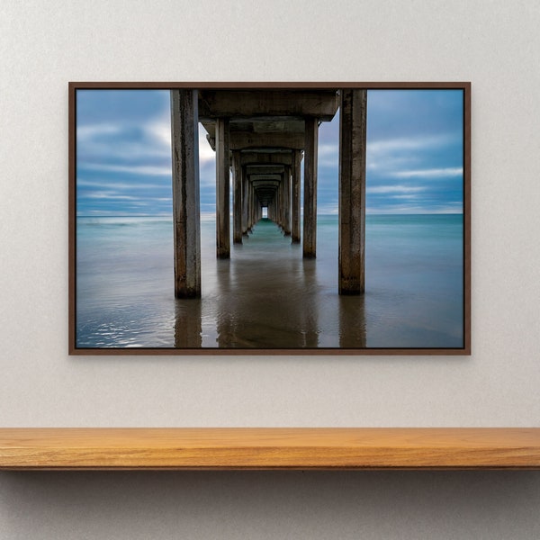 Under the Scripps Pier | La Jolla | San Diego | Beach | Ocean | California