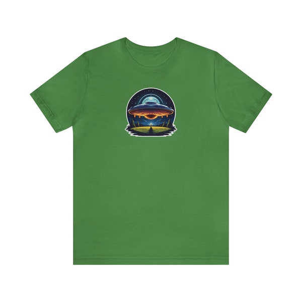 UFO Landing Graphic Short Sleeve Tee (variant 01)