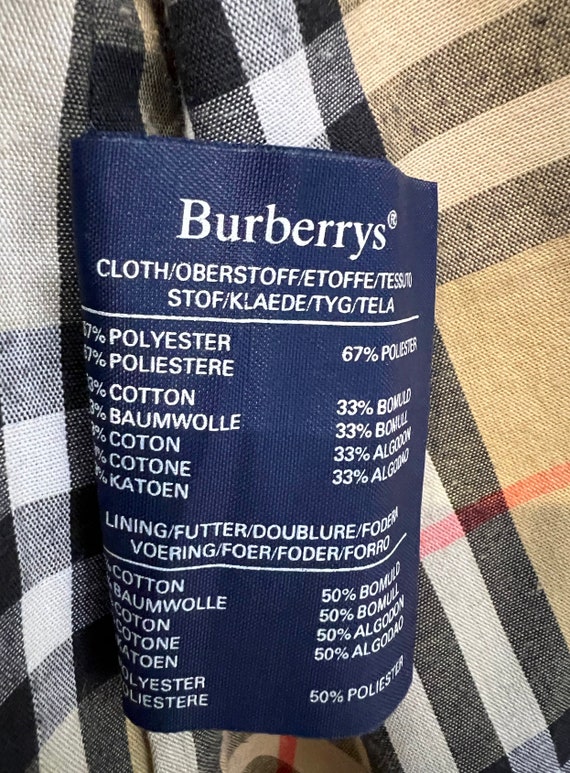 Burberry Trench Coat, Vintage, Unisex, Oversized,… - image 8
