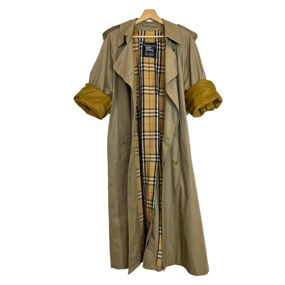 Burberry Trench Coat, Vintage, Unisex, Oversized,… - image 2