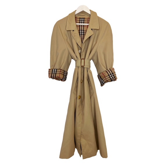 Burberry oversized hotsell trench coat