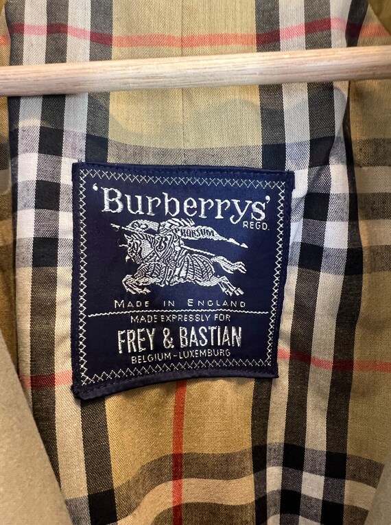 Burberry Trench Coat, Vintage, Unisex, Oversized,… - image 5