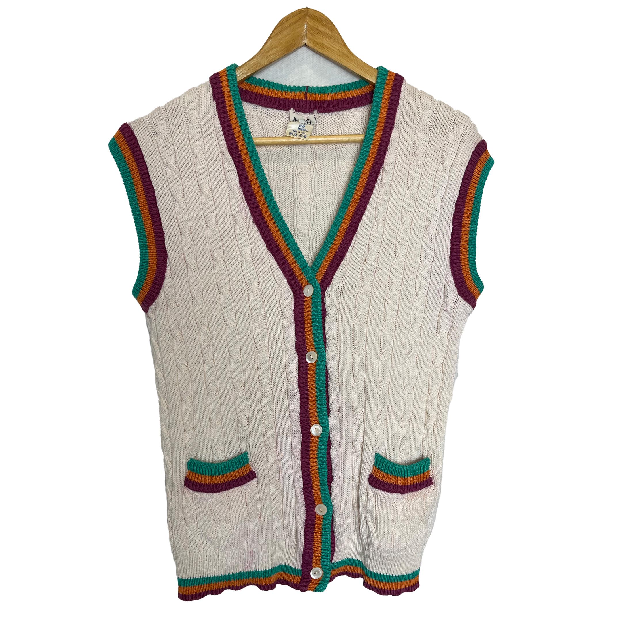 トップス Vintage Hermes / Knit Vest / Size XL Vintage Hermes / Knit Vest / Size XL