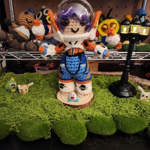 Cute Standing Naive Martian