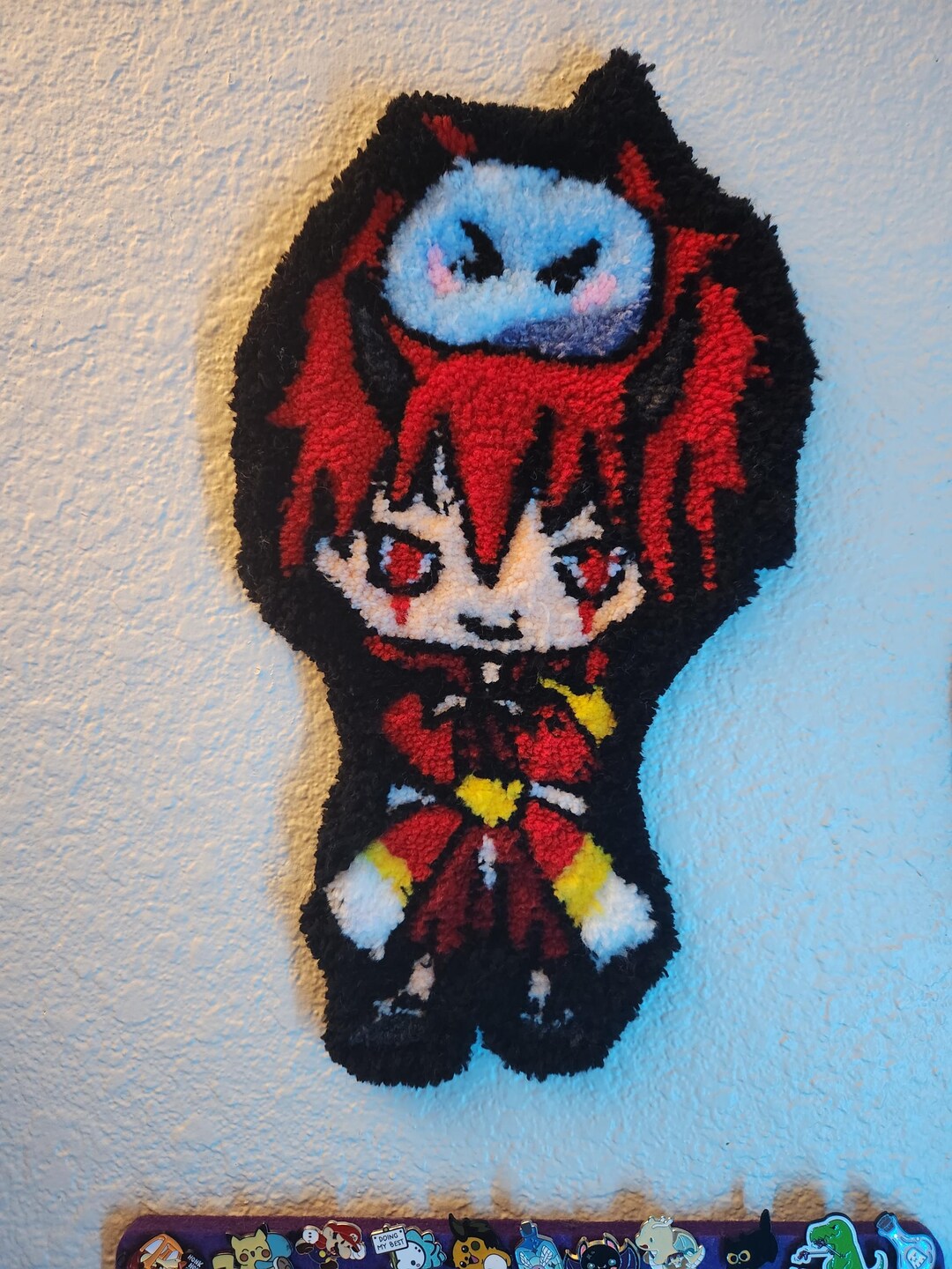 Rimuru and Benimaru Wall Rug - Etsy