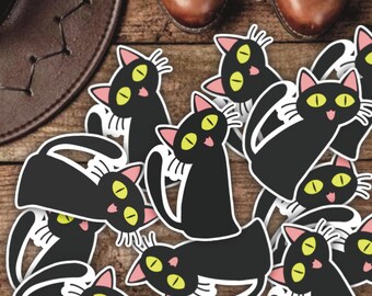 Kuroneko-sama Black Cat Anime Sticker: Trigun Die-cut Vinyl - Etsy