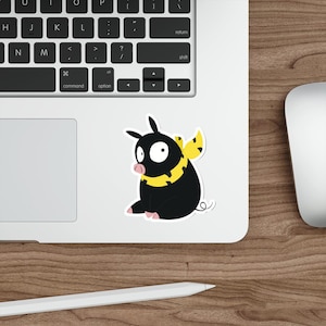 Ranma 1/2 P-Chan Piglet Sticker: Waterproof Anime Decal