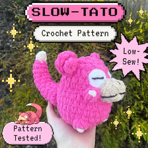 Slow-Tato Crochet Pattern: Amigurumi Tutorial (PDF Digital Download in English)