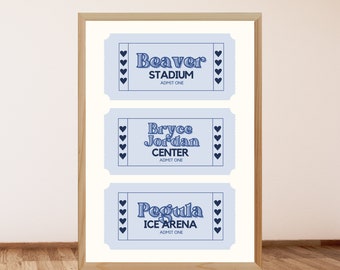 Dorm Wall Art - Penn State University Digital Download