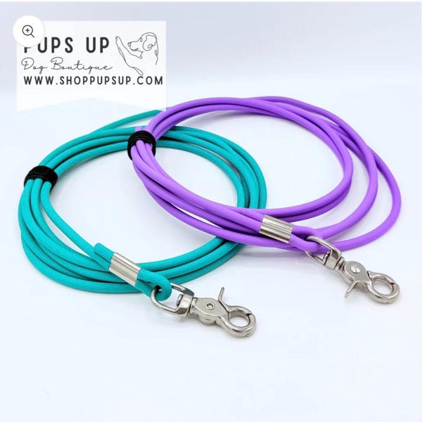 1/4" Biothane Rope Long Line with Trigger Clasp