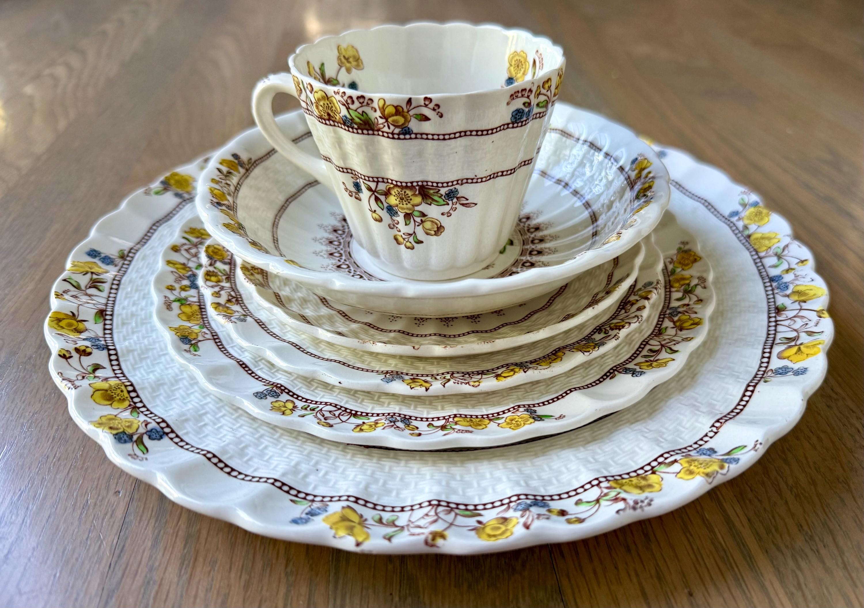 Copeland Spode England Buttercup - Etsy