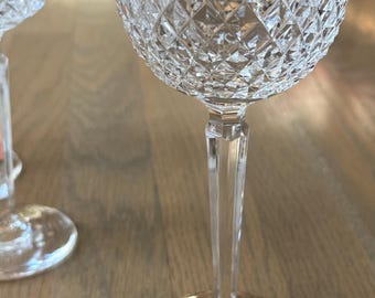 Vintage Waterford Crystal Alana Hock Wine Goblet/Glass Ireland