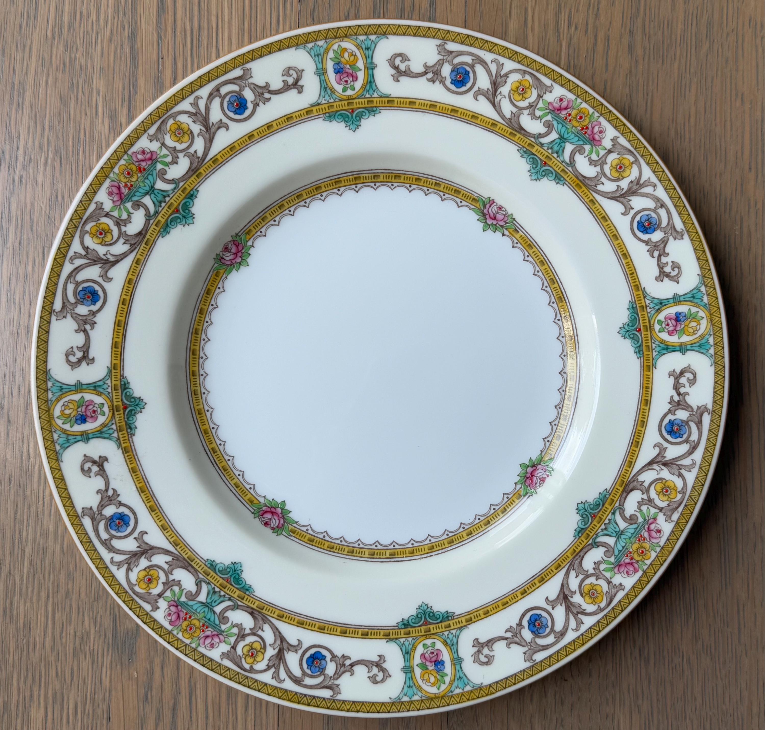 ミントン ゴールドレイズ アンティーク プレート ② Antique Minton Plate - Etsy