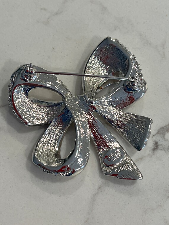 Vintage Nolan Miller Bow Brooch - image 2