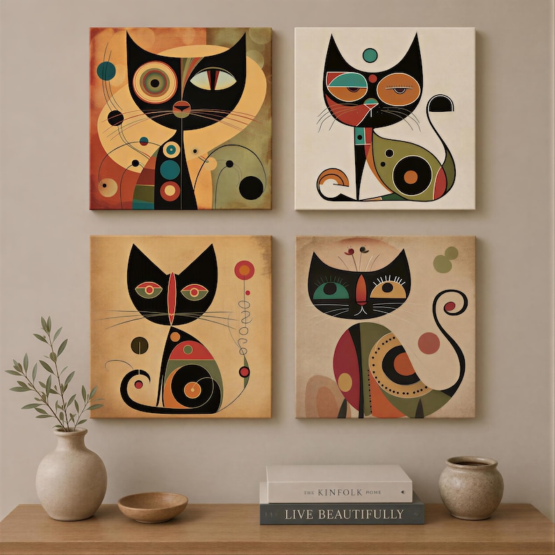 abstract-cat-wall-art-set-mid-century-modern-geometric-prints-4xb209