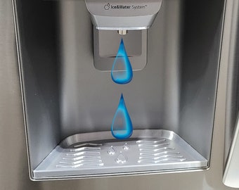 LG Refrigerator Drip Tray | Water Drip Catcher | ThinQ | LG Fridge Drip Tray | Drip Plate | LG Drip Tray | Lg Water Dispenser