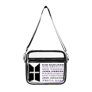 BTS Clear Bag (groß) – Für den täglichen Gebrauch + Konzertbereit - Festa 2025 - ARMY