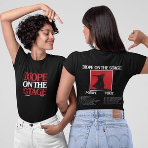BTS J-Hope 2025 Tour Hope on the Stage T-Shirt – inspiriert | BTS ARMY Fan-Merch