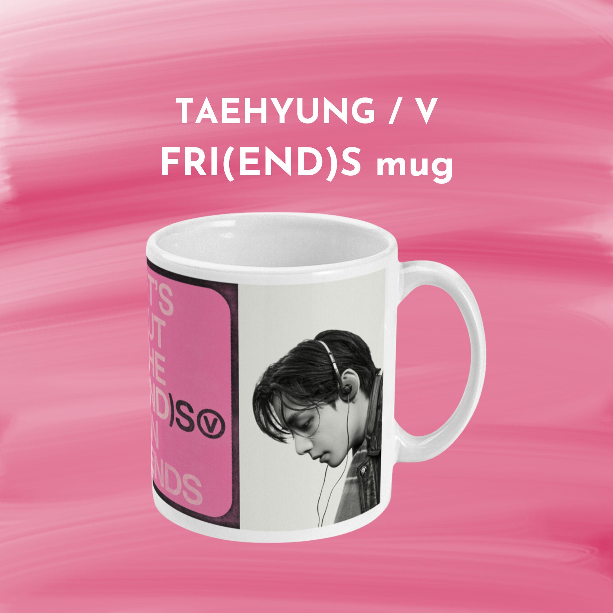 BTS V fri(end)s Canister
