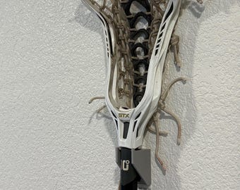 Wall-Mount Lacrosse Stick Holder – Vertical Storage Rack for Lax Gear