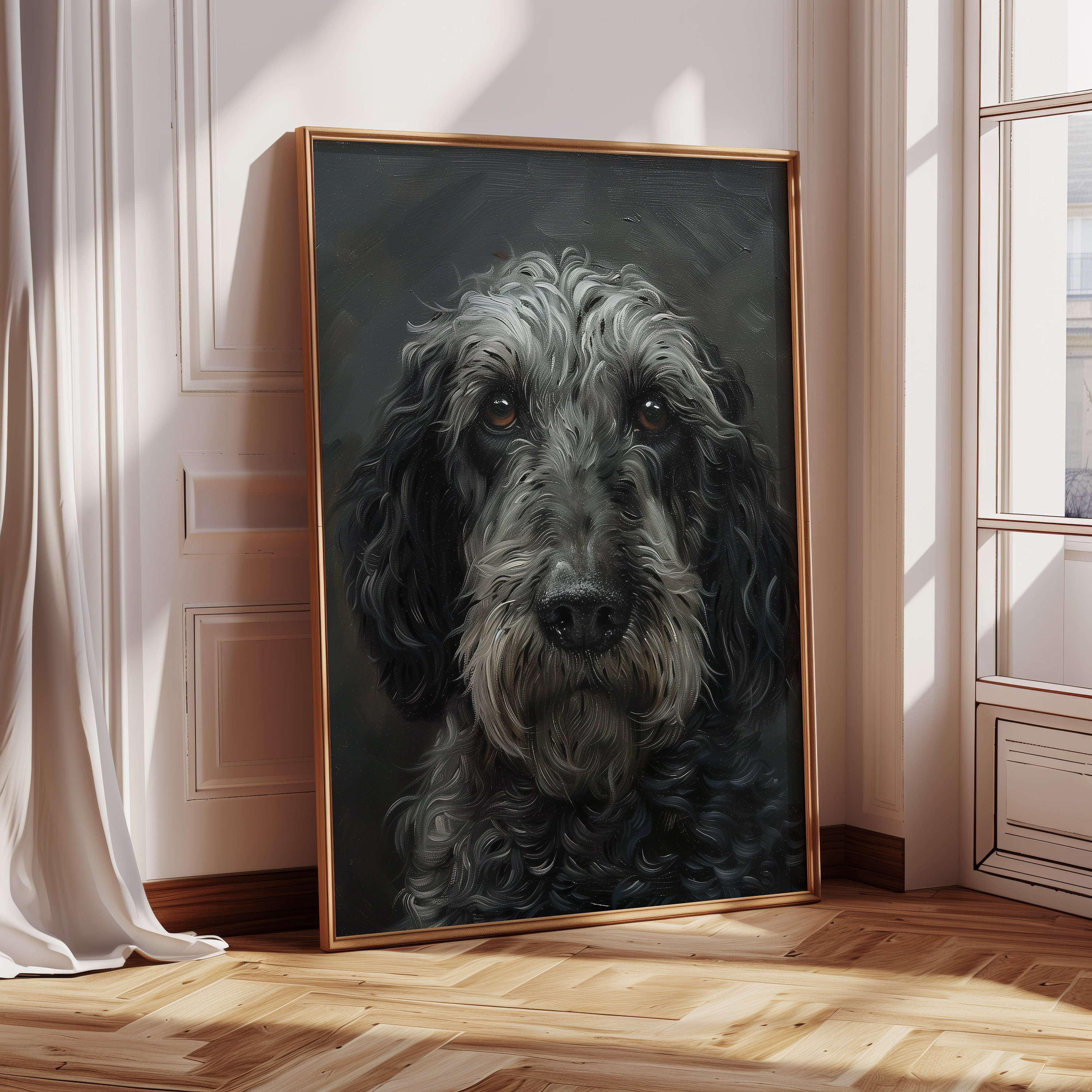 Vintage Dog Painting, Antique Pet Portrait, Mid Century Modern Original Art Print, Large Oil Painting Oversize Giclee Dog Wall Art CA328 - Etsy Vintage Dog Painting, Antique Pet Portrait, Mid Century Modern Original Art Print, Large Oil Painting Oversize Giclee Dog Wall Art CA328 - Etsy