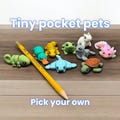 Tiny Pocket Pets – 3D Printed Articulated Animals - *NEW Size*