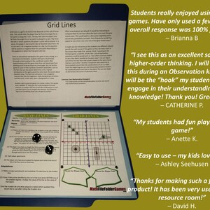 42 Printable Math Games for Middle School & Upper Elementary Students ...