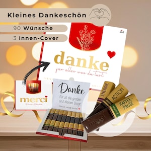 90 Banderoles Merci + Couverture MERCI POUR TOUT Télécharger, Idée de dernière minute, Collègue, Petit quelque chose, Cadeau Diy, Ami, Merci