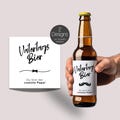 Beer bottle label Father's Day beer for men, download, Father's Day gift, beer label, father, man, Father's Day, you are the coolest dad