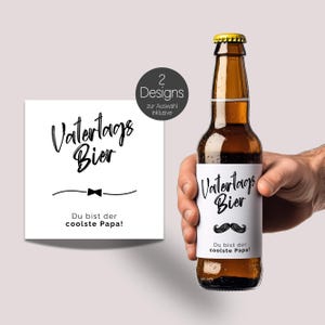 Etiqueta de botella de cerveza Día del Padre cerveza para hombres, descargar, regalo del Día del Padre, etiqueta de cerveza, padre, hombre, Día del Padre, eres el papá más genial