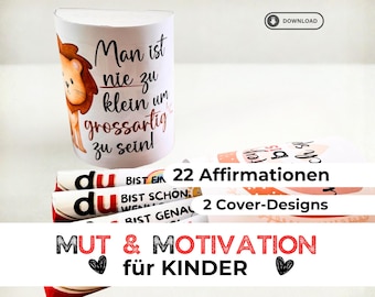 22 Duplo wrappers for children – affirmations, motivation & encouragement for school, kindergarten, birthdays and Valentine's Day – Download