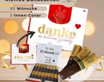 90 Merci Banderoles + Cover THANK YOU you are a TREASURE Download, Last Minute Idea, Colleague, Little Something, Gift Diy, Girlfriend, for her + him