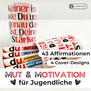 43 Envoltorios Duplo - Motivación y Afirmaciones para Adolescentes - Escuela, Exámenes, Graduación y San Valentín - Descargar