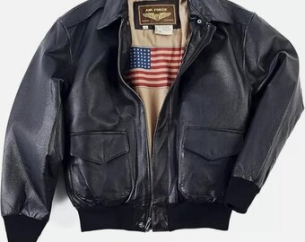 90s Black Leather Bomber Jacket Ladies Vintage Jacket Leather Coat 