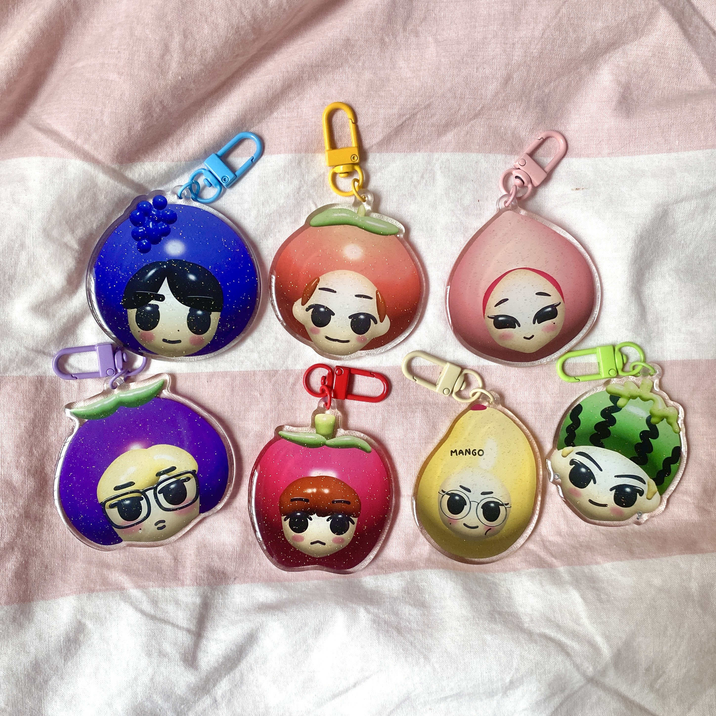 ADER ERROR スター　キーホルダー　キーリング　ENHYPEN ジェイク JAKE and SUNGHOON from @enhypen at ADERERROR Plug Shop