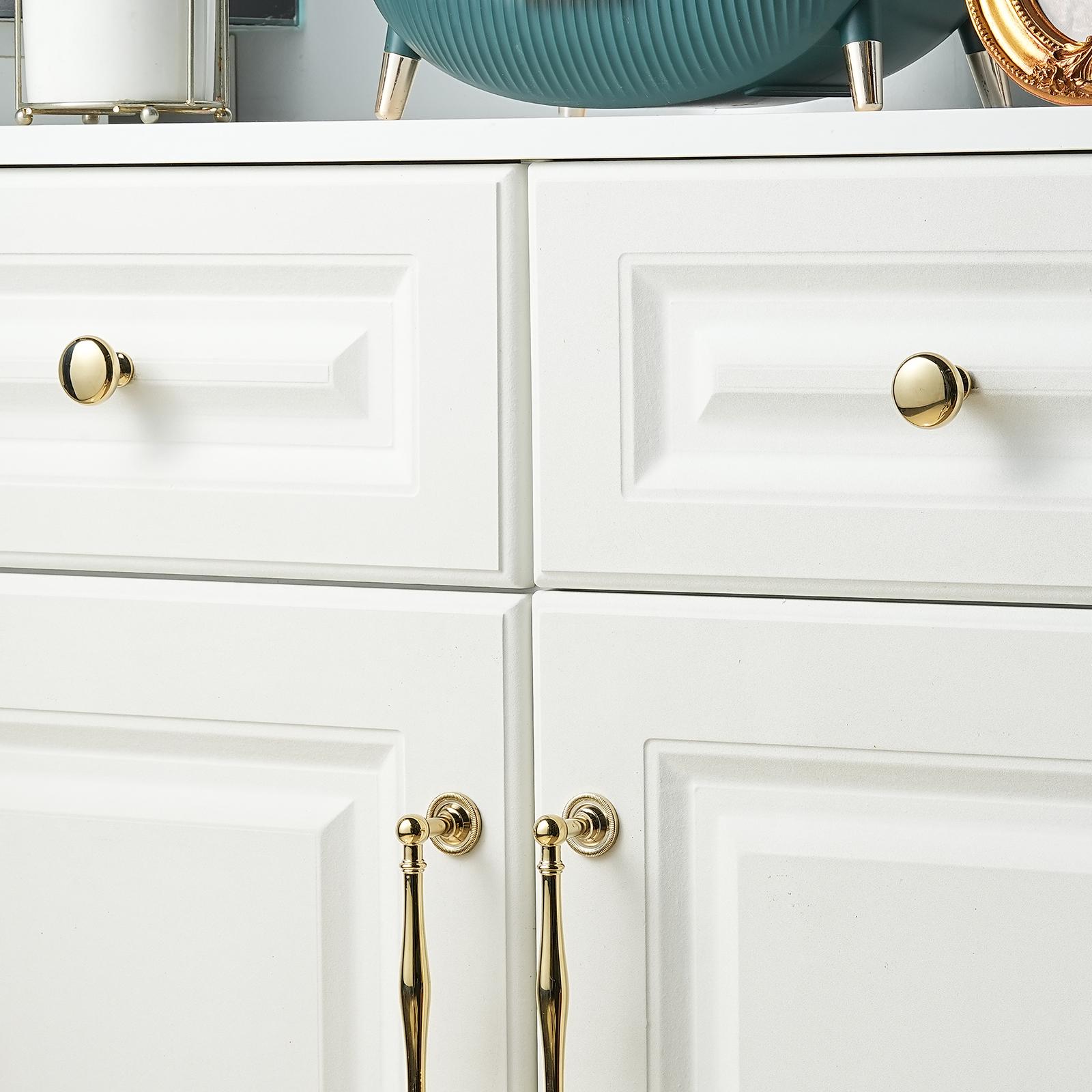Minimalist Solid Brass Cabinet Knob: Antique, Chrome, and Gold Modern ...
