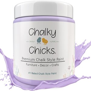 Sweet Lilac (Light Purple) - Premium Chalk Paint for furniture, home decor, crafts, DIY, indoor-outdoor - eco friendly chalk paint
