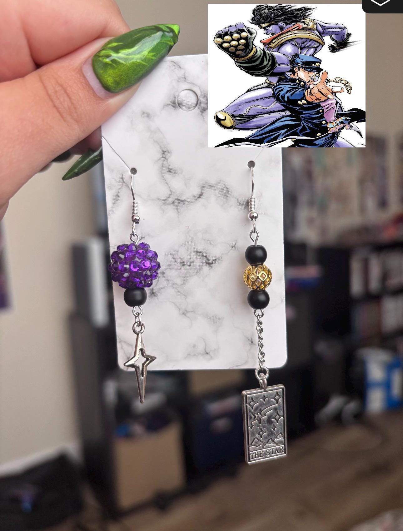 Jojo polnareff earring - Etsy 日本