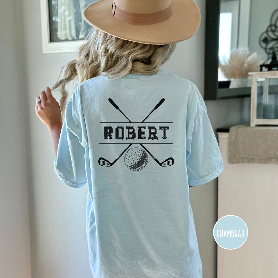 I Play Golf Because I Like It Personalized Name 3D Tshirt Gift For Golfer main image 0