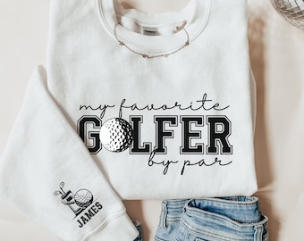 Personalized Golf Mama Sweatshirt, Favorite Golfer, Golf Team