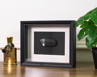 Framed Lamborghini Key // Wall Art // Display Decoration