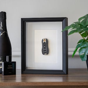 Framed Porsche Key // Wall Art // Display Decoration