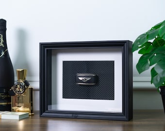 Framed Bentley Key // Wall Art // Display Decoration