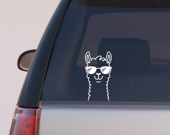 Llama Decal - car decal - cup decal
