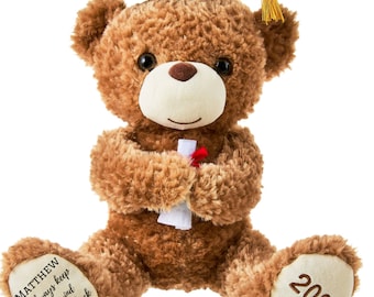 Personalized Graduation Bear - Memory Bear - Graduation Gift