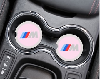 Cute Car Coasters M style BMW M BMW Bmw Girl Cute Car Accessory Custom Car Accessory Pink Car Decor Car Accessories Women