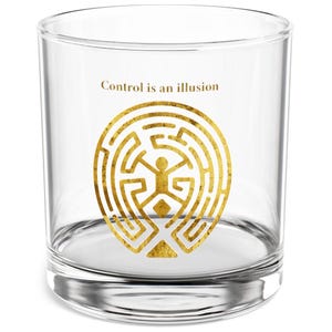 West World Maze Rocks Glass, 10oz